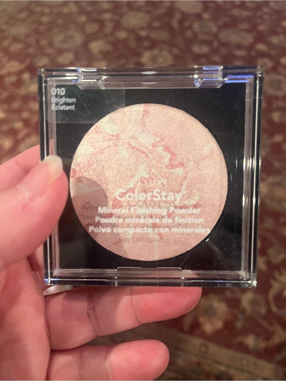 Revlon Mineral Finishing Powder 010 Brighten - Pink Marble Finish
